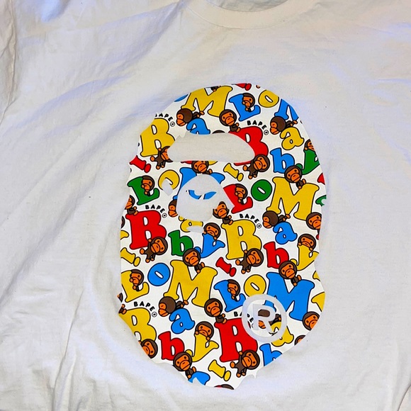 Bape x baby milo t shirt - Picture 1 of 4